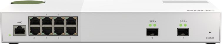 QNAP QSW-M2108-2S switch s gigabitovými a SFP+ porty