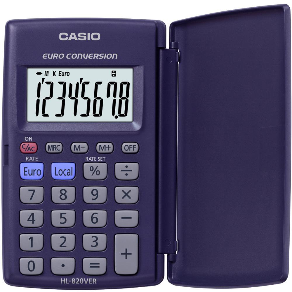 CASIO HL 820 VER - Kapesní Kalkulačka