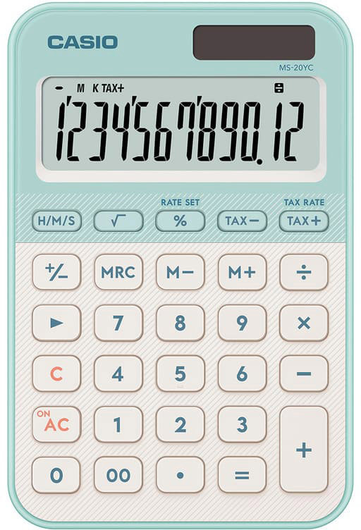 CASIO MS 20 YC LG zelená