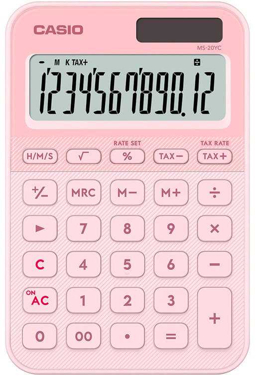 CASIO MS 20 YC LP růžová