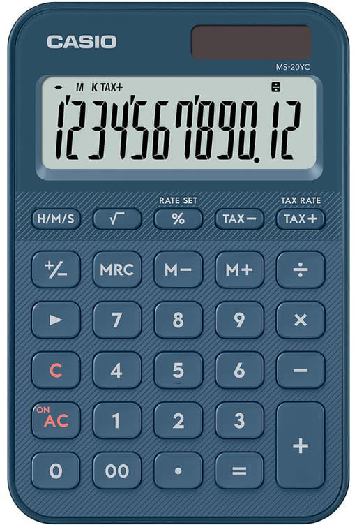 CASIO MS 20 YC NY modrá