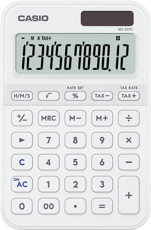 CASIO MS 20 YC WE bílá
