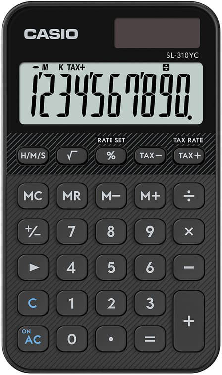 CASIO SL 310 YC BK černá