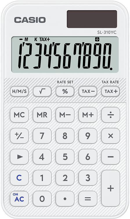 CASIO SL 310 YC WE bílá