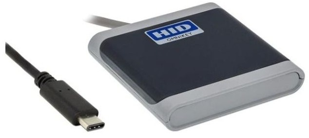 HID OMNIKEY 5022 čtečka čipových karet s USB-C připojením