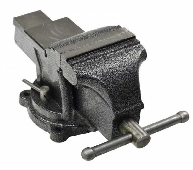Quatros Otočný dílenský svěrák 6" 150 mm QS14006