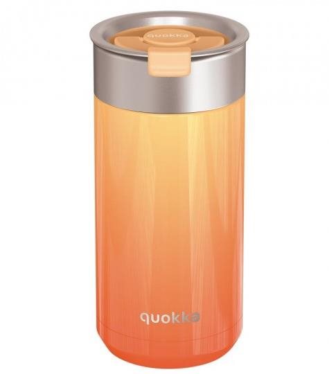 Quokka Termohrnek se sítkem Boost 400 ml Apricot orange