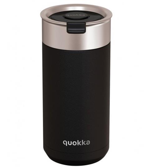 Quokka Termohrnek se sítkem Boost 400 ml Carbon black