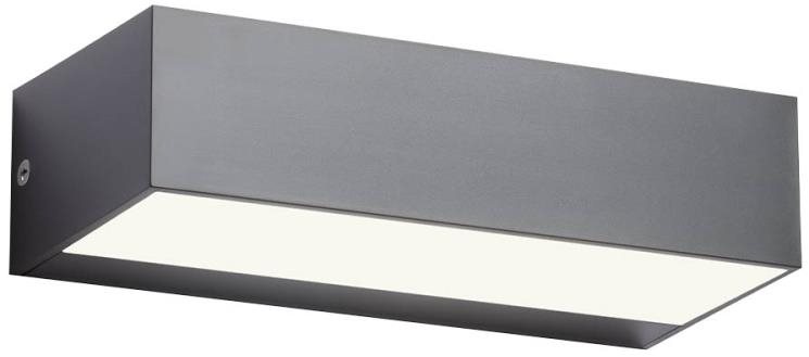 Redo 90153 - LED VenKovní nástěnné svítidlo LAMPRIS 1xLED/9W/230V IP65