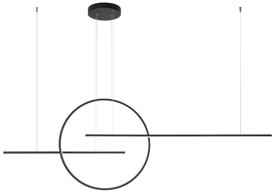 Redo 01-1737 - LED Lustr na lanku GIOTTO LED/66W/230V Černá