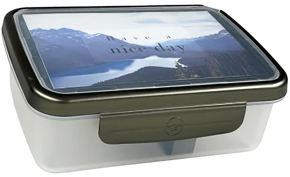 Zdravá sváča box UNI metalik zelená