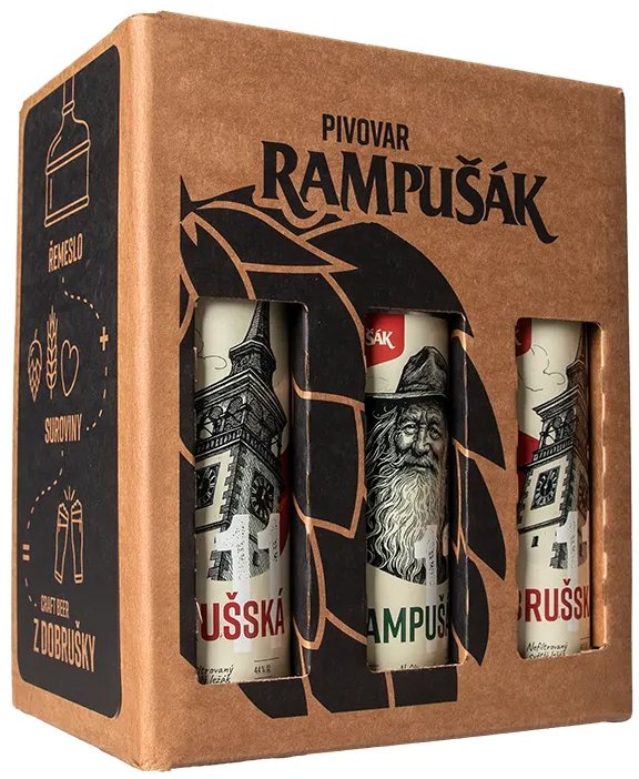 Rampušák Sixpack ležáky 6 × 0,5 l