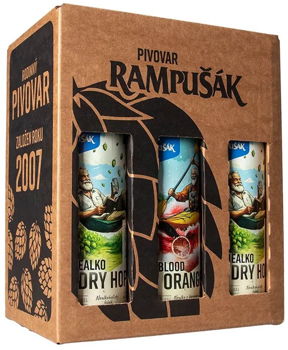 Rampušák Nealko sixpack 6 × 0,5 l
