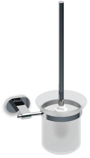 Ravak CR 410.00 Držák s nádobkou a WC štětkou