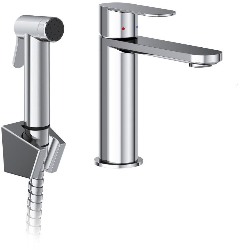 Ravak CR II 112.00CR Umyvadlová baterie 175 mm, s bidetovou sprškou, chrom