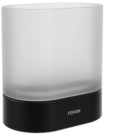 Ravak CR II 211.20BLM Sklenička, černá matná