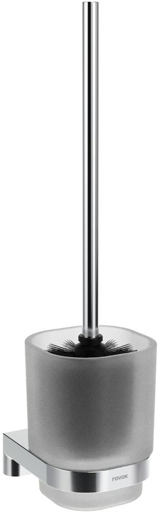 Ravak CR II 410.00CR Držák s WC štětkou a nádobkou, chrom