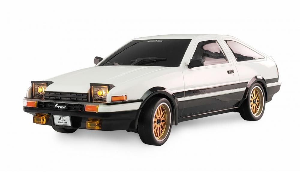 Amewi RC AE86 Sprinter Trueno Scale Drift Racing Car 1:18 RTR bílé