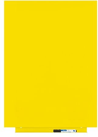 Tabule ROCADA Skin Colour 6419R-1023, bezrámová, 75 x 55 cm, žlutá dopravní RAL 1023