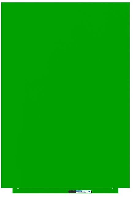 Bezrámová tabule ROCADA Skin Colour 6420R-6018, zelenožlutá, 115 x 75 cm.