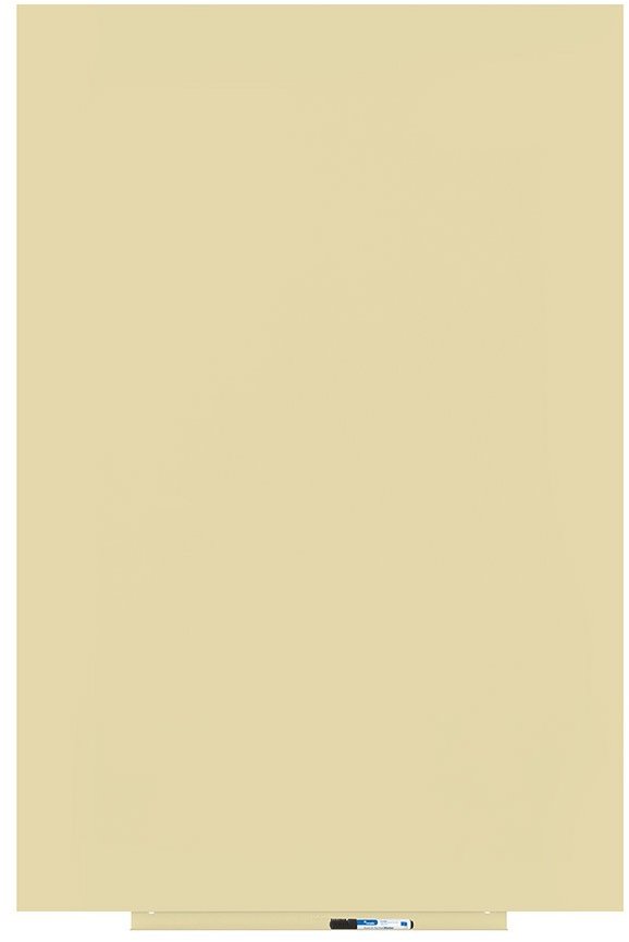 Bezrámová tabule ROCADA Skin Colour 6421R-1015, slonová kost, rozměry 150 x 100 cm.