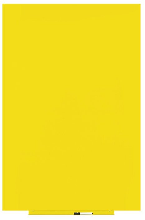 Bezrámová tabule ROCADA Skin Colour 6421R-1023, žlutá 150 x 100 cm