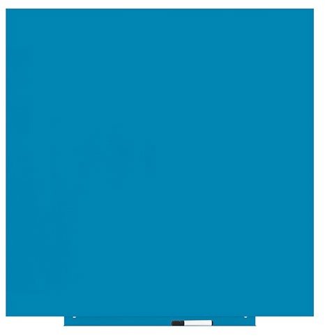 Bezrámová tabule ROCADA Skin Colour 6425R-5024, pastelová modrá, 100 x 100 cm