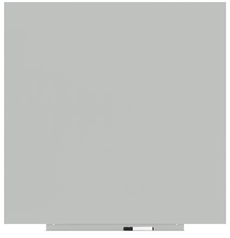 Bezrámová tabule ROCADA Skin Colour 6425R-7035, 100 x 100 cm, světle šedá