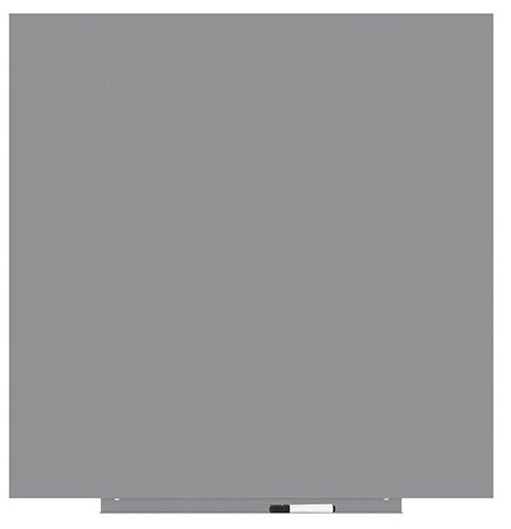 Bezrámová tabule ROCADA Skin Colour 6425R-7038, 100 x 100 cm, achátová šedá
