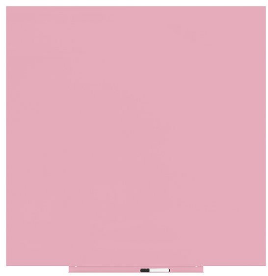 Bezrámová tabule ROCADA Skin Colour 6426R-3015, 120 x 120 cm, světlá růžová