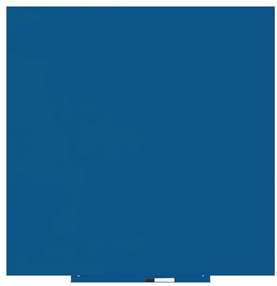 Bezrámová tabule ROCADA Skin Colour 6426R-5017 v dopravní modré barvě