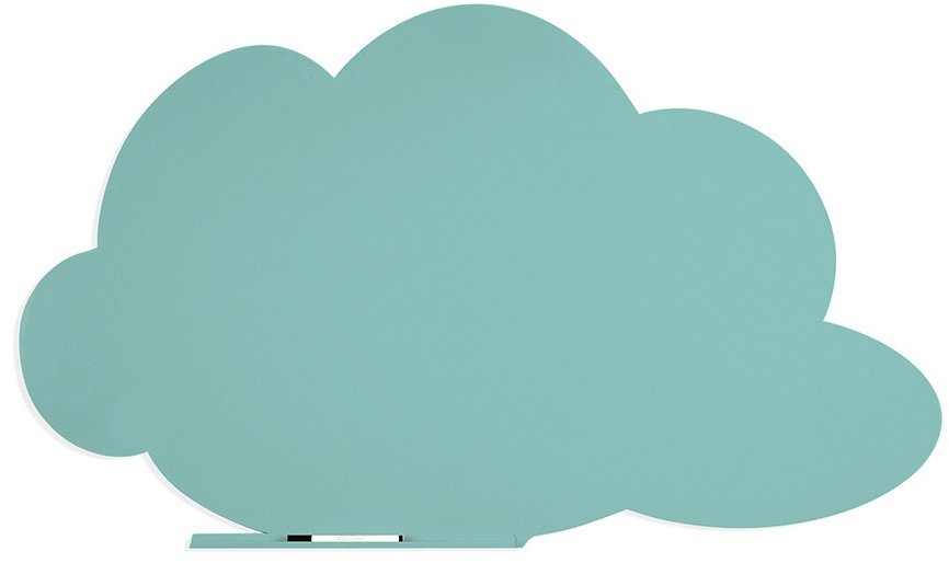 ROCADA Skin Shape Cloud 6451-6027, bezrámová, tvar mraku, 150 x 100 cm, světle zelená RAL 6027