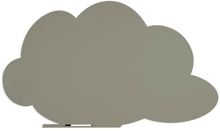 Bezrámová tabule ROCADA Skin Shape Cloud 6451-7030 v kamenné šedé barvě
