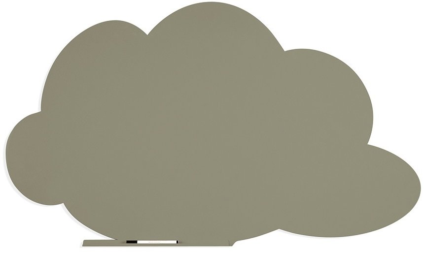 ROCADA Skin Shape Cloud 6451-7033, bezrámová, tvar mraku, 150 x 100 cm, cementová šedá RAL 7033