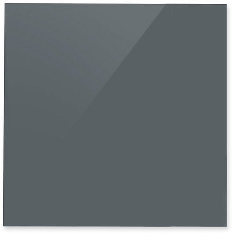 ROCADA 6703-35, skleněná, bezrámová, 100 x 100 cm, šedá