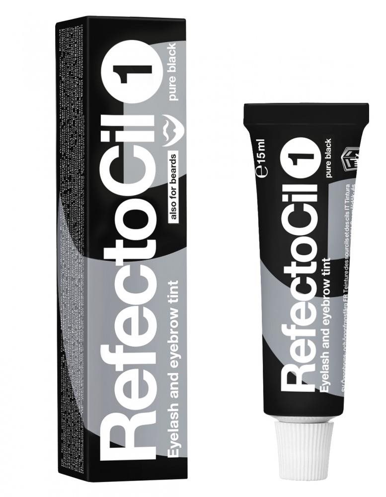 Refectocil Barva na řasy a obočí 1 černá 15 ml