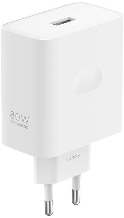Realme SUPERVOOC 80W Power Adapter White
