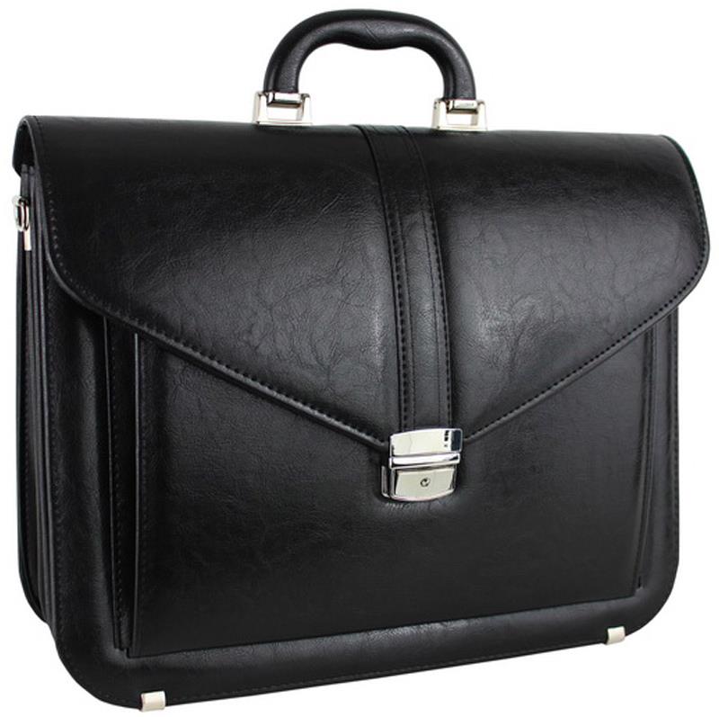 Aktovka reabags 7173-tr - černá / nikl