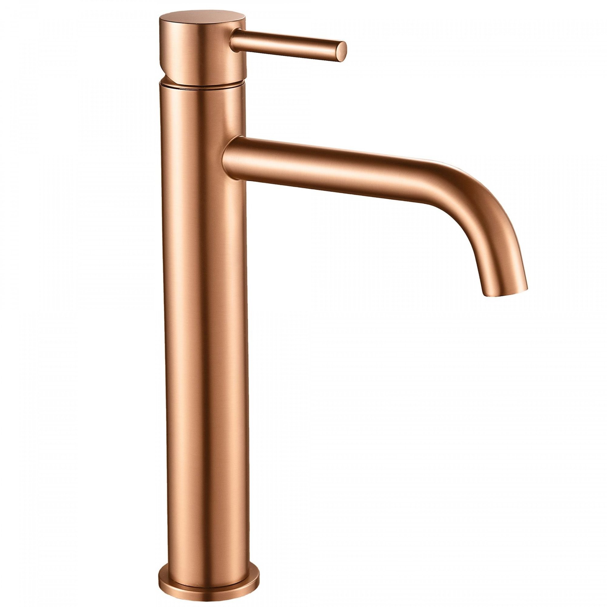 REA LUNGO umyvadlová baterie vysoká, Brush Copper (REA-B1114)