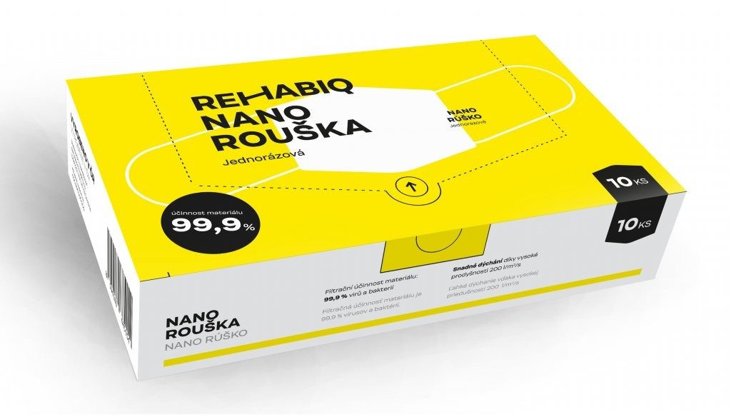 REHABIQ Nano s účinností 12 hodin, 10 ks
