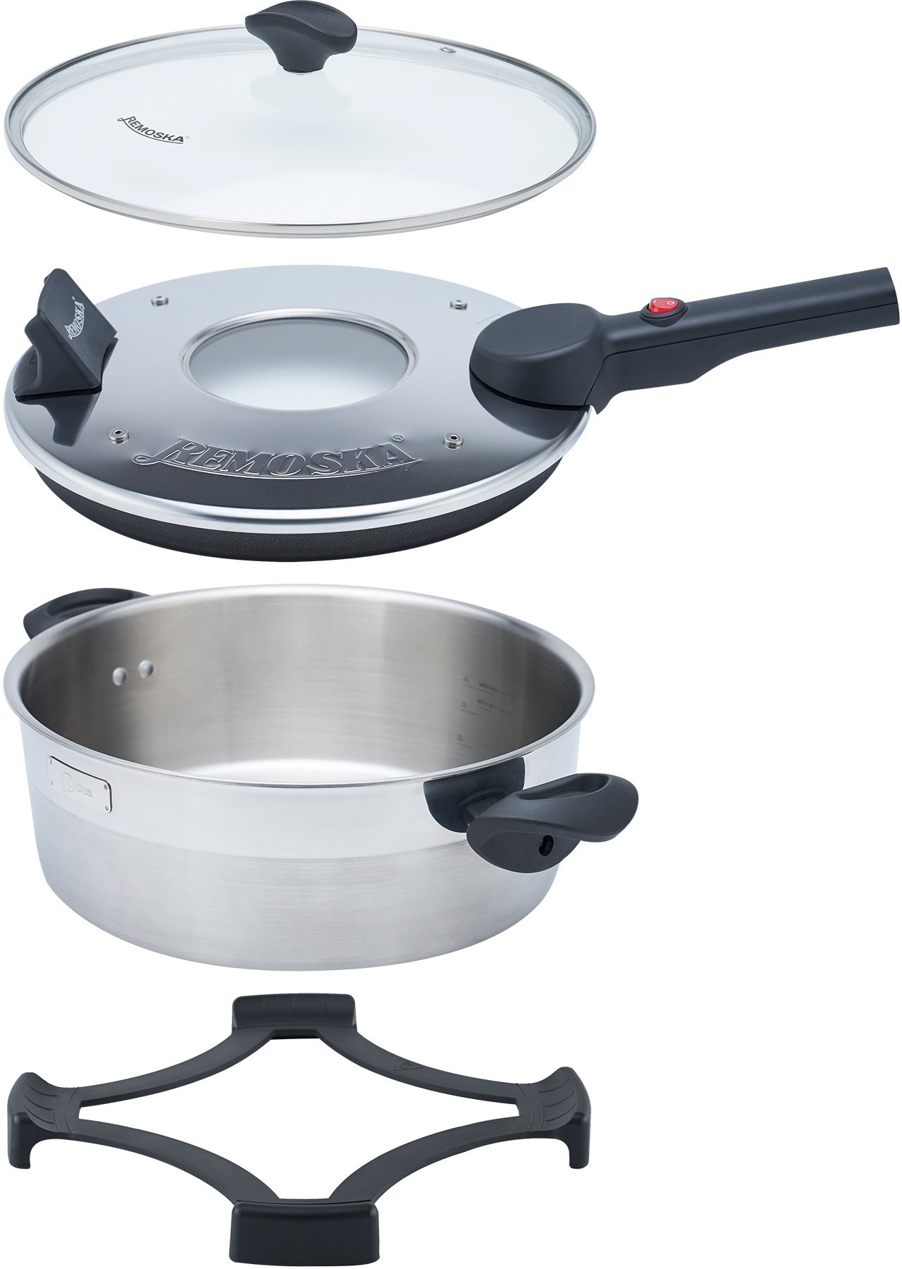 REMOSKA D52F/10 4l Dua Glass