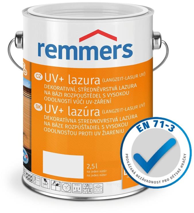 Remmers - UV+ Lazura 2,5 l Nussbaum / Ořech