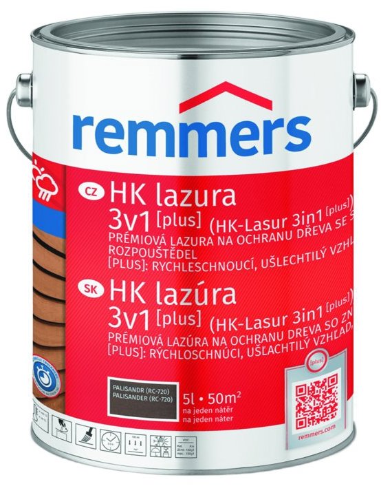 Remmers HK Lazura 3v1 [plus] 5 l Palisander / Palisandr