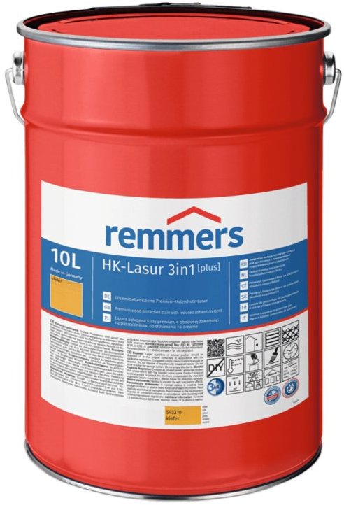 Remmers HK Lazura 3v1 [plus] 10 l Kiefer / Borovice