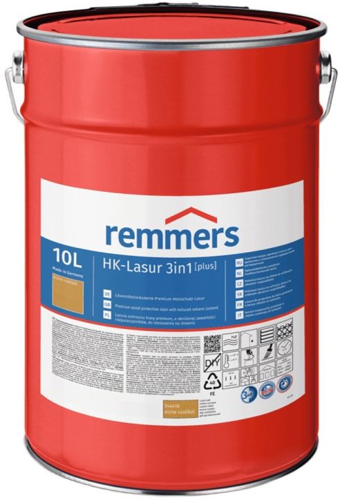 Remmers HK Lazura 3v1 [plus] 10 l Eiche rustikal / Rustikální dub
