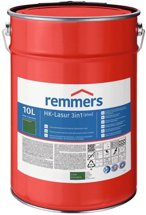Remmers HK Lazura 3v1 [plus] 10 l Tannengruen / Jedlová zeleň