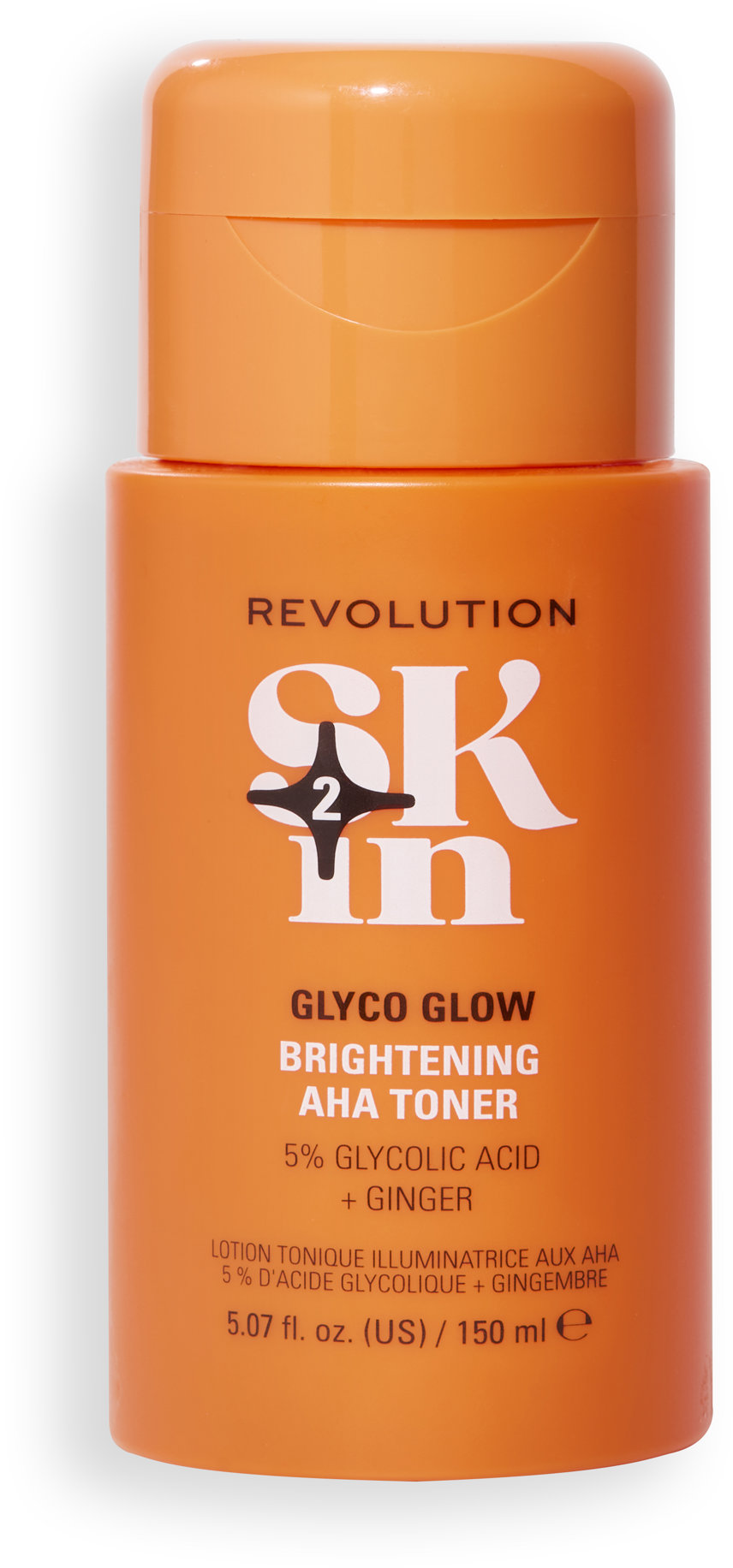 REVOLUTION SKINCARE Glow 5 % Glycolic Acid Brightening AHA Toner 150 ml