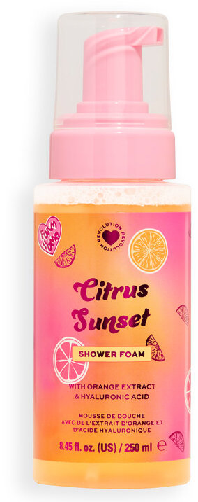 REVOLUTION Citrus Sunset Shower Foam, sprchová pěna 250 ml
