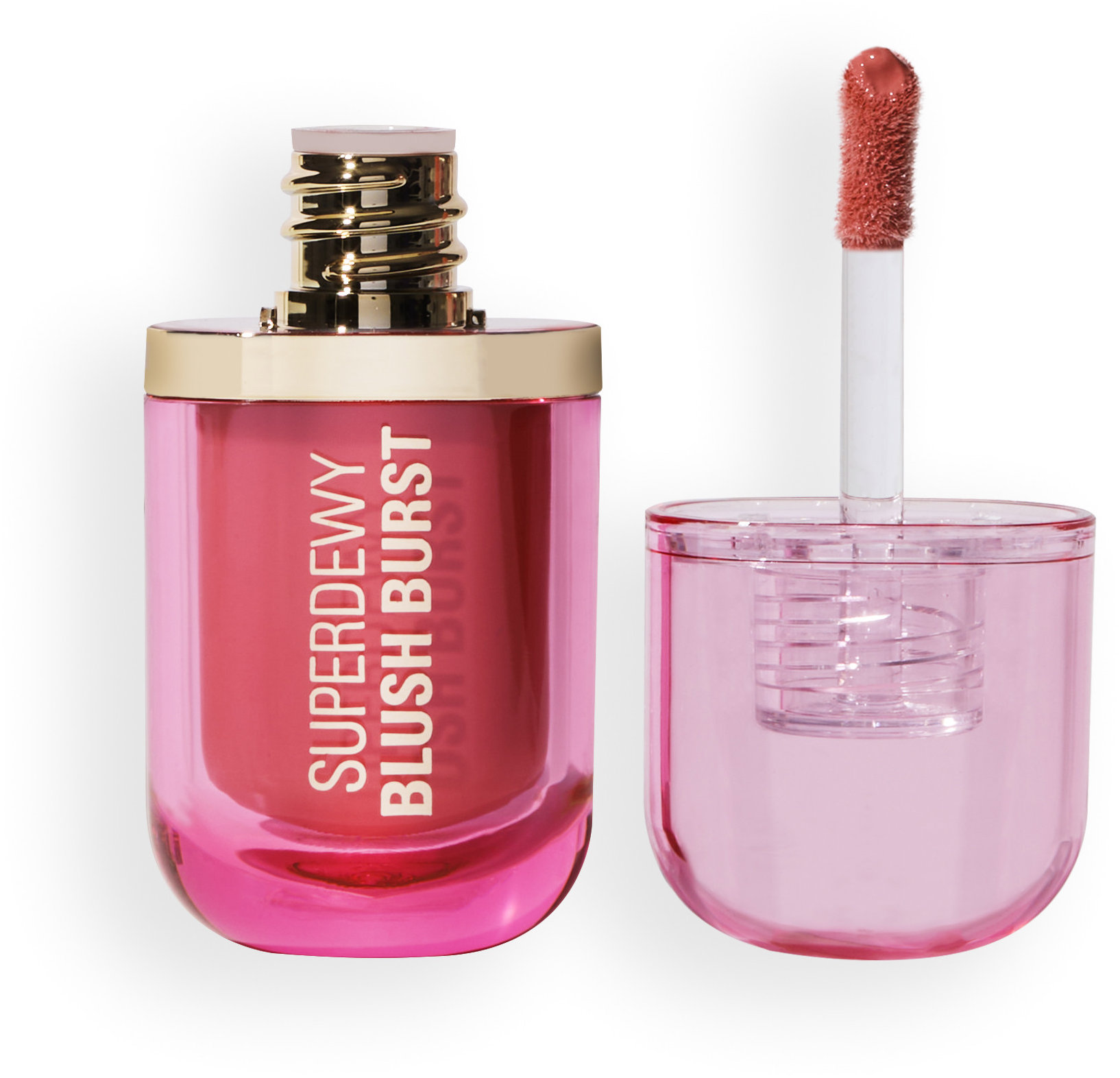 Revolution Superdewy Liquid Blush Burst Strawberry Milkshake Cool Pink 4,2 ml