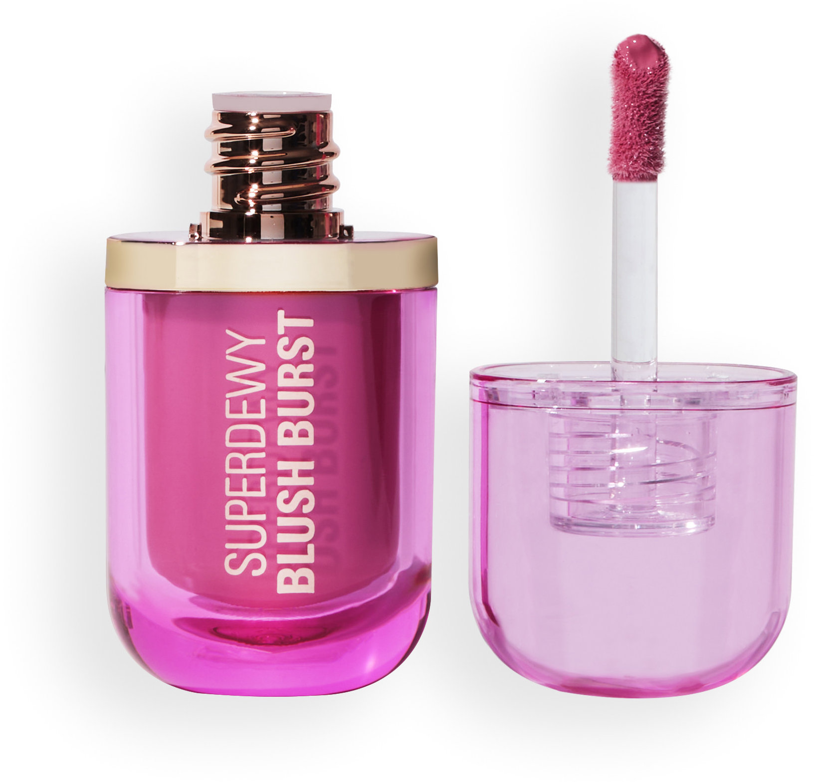 Revolution Superdewy Liquid Blush Burst Bubblegum Burst Pink 4,2 ml
